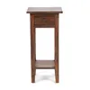 TELEFONTISCH "DRAWER 65" | Mahagón, 65x31x31 cm | Bočný Náhľad obrázku produktu 2