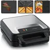 Arendo Sandwichmaker 3 in 1, Sandwichtoaster, Waffeleisen & Produktbild-Vorschau 1