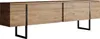 Skye Decor, Luxe - Atlantic Pine, Black, mobile TV, pino Anteprima dell’immagine prodotto 6