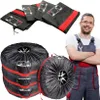 Zestaw pokrowców na opony 4 szt. 19-23" XXL, wodoodporny, Podgląd zdjęcia produktu 13