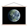 MuchoWow® Textilposter Satellitenbild der Erde 60x45 cm mit Produktbild-Vorschau 1