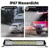 LZQ 675W 7D LED pracovné svetlo Bar Pracovné svetlo Offroad Náhľad obrázku produktu 3