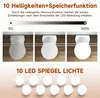 SONNI biała komoda 70x40x140cm Komoda z oświetleniem LED o Podgląd zdjęcia produktu 8