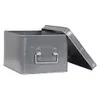 LABEL51 Aufbewahrungsbox Media 27x21x16 cm L Antik-Grau Produktbild-Vorschau 4