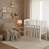 Beistellbett, Babybett  Compact 100x50cm weiß Produktbild-Vorschau 5