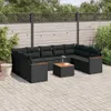 The Living Store 10-tlg. Garten-Sofagarnitur mit Kissen Produktbild-Vorschau 2