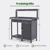 M MCombo Pflanztisch mit Schublade, Ablage, Verzinkter Produktbild-Vorschau 3