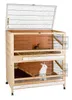 Kerbl Kleintierkäfig Indoor Deluxe mit zwei Etagen, L x B x Produktbild-Vorschau 12