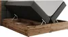 MKS MEBLE Boxspringbett 160x200 mit Bettkasten Eiche, Produktbild-Vorschau 5