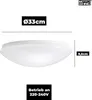 Stropní svítidlo McShine ''Star'' pro 2x E27, Ø33cm bílé Náhled obrázku produktu 10