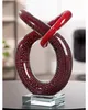 Casablanca by Gilde Skulptur Curvum rot H. 24 cm, 59381 Produktbild-Vorschau 2