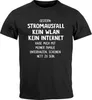 Herren T-Shirt Gestern: Stromausfall Kein WLAN Kein Produktbild-Vorschau 2