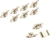 10x Zierleisten Seitenleisten Befestigung Halter Clips für Produktbild-Vorschau 2