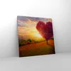 Bild auf Leinwand - Leinwandbild - Baum Wiese Blume - Produktbild-Vorschau 4