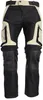 Pantaloni da moto in tessuto Acerbis Rally Pro, beige/nero, Anteprima dell’immagine prodotto 3
