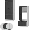 Mikrowellenschrank Vicco Fame-Line Anthrazit Landhaus 60 Produktbild-Vorschau 5