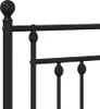 vidaXL Kopfteil Metall Schwarz 107 cm -  Kopf- & Fußenden Produktbild-Vorschau 7