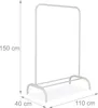 Portaabiti Relaxdays, A x L x P: 150 x 110 x 40 cm, con Anteprima dell’immagine prodotto 4