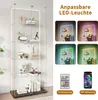 UnboxG Vitrine en verre à 5 étages avec éclairage LED - Voir les images du produit 4