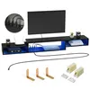 FABATO schwebender TV-Schrank mit LED-Beleuchtung & Produktbild-Vorschau 4