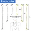 6 Stück Kettenverlängerung Silber Ketten Verlänger Schmuck Produktbild-Vorschau 3