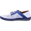 Manitu Schnürhalbschuhe in weiss/weiss kombi, Gr. 41 Produktbild-Vorschau 10