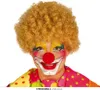 Clown-Locken-Perücke in Blond für Erwachsene Produktbild-Vorschau 5
