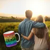 Love is Love Glitzer-Glitzer-Kaffeebecher Produktbild-Vorschau 3
