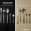 Roxlin 30-teiliges Besteckset aus Edelstahl in Silber – Produktbild-Vorschau 6