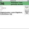 Reyher  316 Flügelschrauben 5x35 verzinkt (100 Stück) Produktbild-Vorschau 1