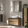 Badmöbel-Set Vicco Edelin Anthrazit/Artisan-Eiche 4-teilig, Produktbild-Vorschau 5