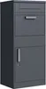 DEGAMO Paketbox Paketkasten Briefkasten BREMEN 50x38x112cm, Produktbild-Vorschau 1