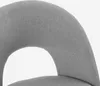 Elégante chaise en tissu rembourrée pour le salon et la Voir les images du produit 4