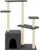 vidaXL Graffiatoio in sisal Grigio chiaro 107,5 cm Anteprima dell’immagine prodotto 8