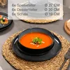 Moritz & Moritz VIDA 18tlg Geschirrset Blau Produktbild-Vorschau 3
