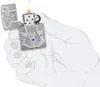 Zapaľovač Zippo 49289 Martello Thor Silver Metal Náhľad obrázku produktu 4