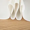 Wachstuch Tischdecke oval 140x180 cm Weiß abwaschbar Produktbild-Vorschau 3
