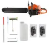 Benzin-Motorkettensägen 2200w 2 Ketten Gartensäge Produktbild-Vorschau 4