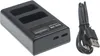 vhbw Dual Micro-USB + USB-C Ladegerät kompatibel mit Canon Produktbild-Vorschau 3