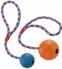 Nobby Balle en caoutchouc plein avec clochette et corde 5 Voir les images du produit 2