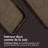 Accezz Couverture arrière Magsafe en cuir vintage pour Voir les images du produit 4