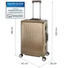Aluminium Reisekoffer Gepäck-Set, Travelhouse® Tokyo, Produktbild-Vorschau 14