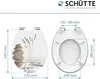 WC sedátko BALANCE s dřevěným jádrem a mechanismem Náhled obrázku produktu 7