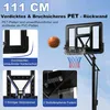 COSTWAY Basketballkorb, Basketballständer 245-305cm Produktbild-Vorschau 4