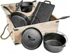 Dutch Oven Kochtopf - Set 9 - teilig Produktbild-Vorschau 2