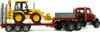 bruder MACK Granite Tieflader und JCB 4CX Baggerlader, Produktbild-Vorschau 15