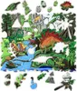 Ulanik Holzpuzzle Landdinosaurier Produktbild-Vorschau 1