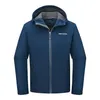 BUBW Herren Softshelljacke wasser- und winddicht mit Kapuze Produktbild-Vorschau 2