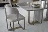 Esstisch Weiß Tisch Luxus Esszimmer Stil Elegantes Schön Produktbild-Vorschau 2