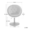 A diagram of a chair with measurements indicated. Produktbild-Vorschau
